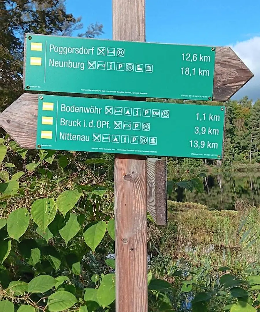 アパート Ferienwohnung Eiblmaier Bodenwohr